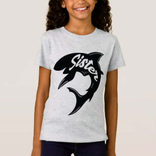 Zuster Baby Shark Matching Family Couple Shirten T-shirt