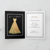 ZUSTER Be My Bridesmaid Herfst GOUDEN JURK (Binnen)
