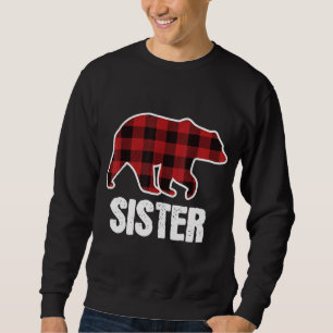 Zuster Beer Kerstmis Pajama Red Pset Buffalo Fam Trui