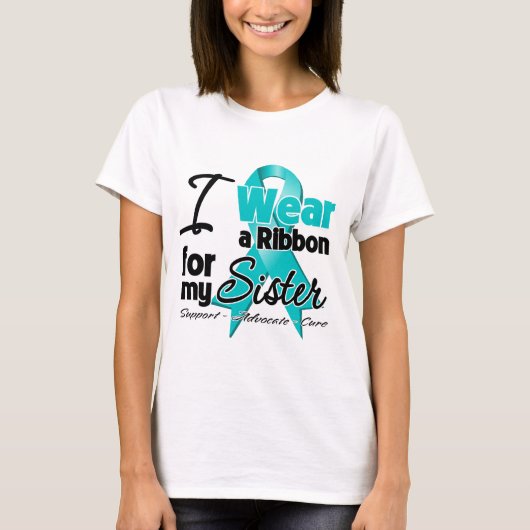 Zuster - Blauwgroen bewustzijn T-shirt (Voorkant)