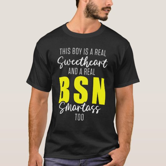 Zuster Bsn Student Afstuderen verpleegkundig Afstu T-shirt (Voorkant)