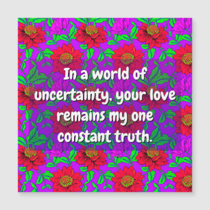 Zuster citeert (je bent geliefd) Bloemen, vriend K