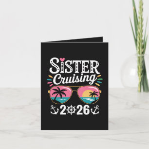 Zuster Curising 2026 Feestdagen Kaart