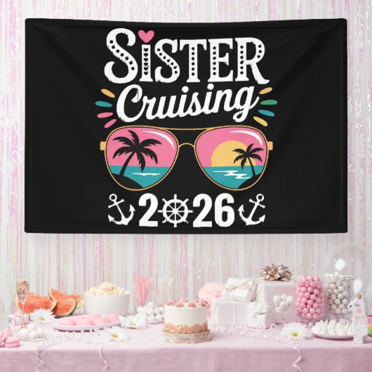 Zuster Curising 2026 Spandoek (Feest)