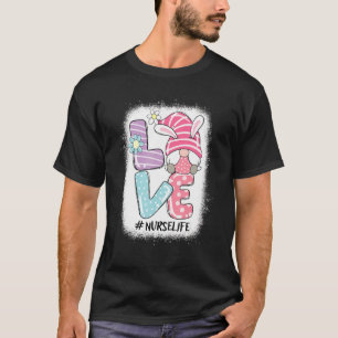 Zuster Cute Gnome Bunny Love Easter Day Christians T-shirt