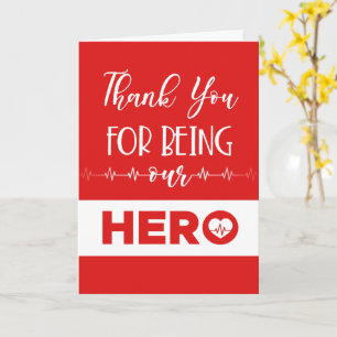 Zuster Dank u, dokter Hero Kaart