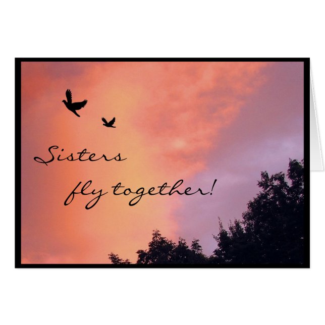 Zuster Doves op Sunset (Voorkant Horizontaal)