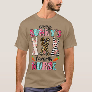 Zuster elke Bunnys is favoriete verpleegbundels ea T-shirt