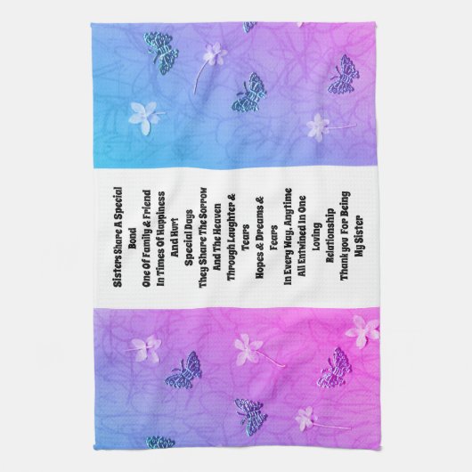 Zuster Embellijns Theedoek (Verticaal)