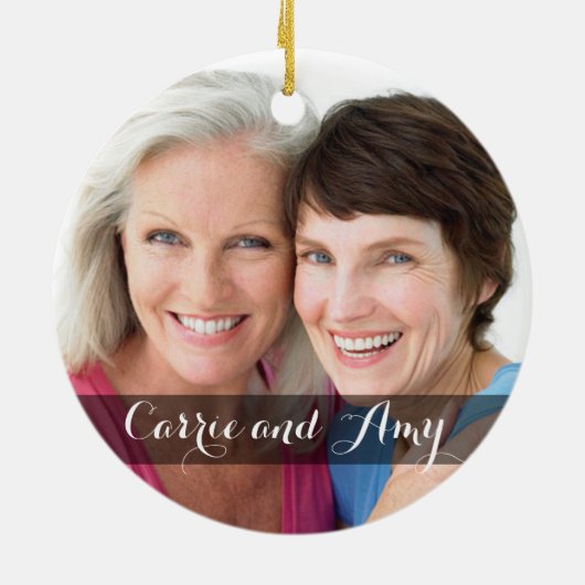 Zuster- en Beste Vriendenversiering Keramisch Ornament (Achterkant)