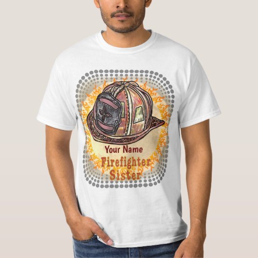 Zuster Firefighter t shirt (Voorkant)