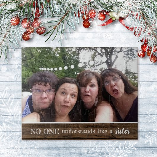 Zuster Foto niemand begrijpt dat zuster Wood Legpuzzel