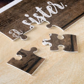 Zuster Foto niemand begrijpt dat zuster Wood Legpuzzel (Zijkant)