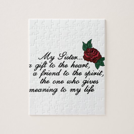 Zuster Gezegde Legpuzzel (Verticaal)