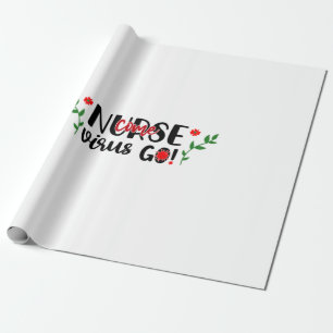 Zuster Gift Nurse Kompen Virus Go Cadeaupapier