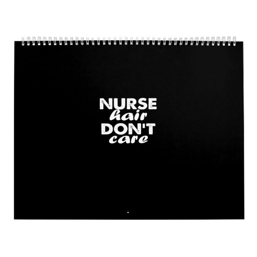 zuster haar geeft niet om kalender (Hoes)