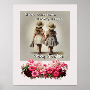 ZUSTER, ik zal altijd hier zijn, Zusterliefde Poster