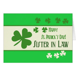 zuster in Law Happy St. Patrick's Day