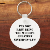 Zuster-in-law Sleutelhanger (Voorkant)