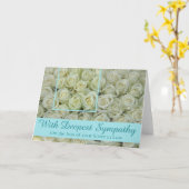 Zuster in Wet Sympathische kaart met Rozen (Gele Bloem)