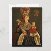 Zuster Juana, dochter van D. de Cortes Briefkaart (Voorkant / Achterkant)