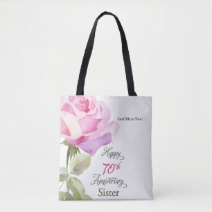Zuster Jubileum Roze Roos 70-jarig Jubileum Non Draagtas