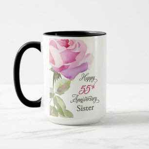 Zuster Katholieke Jubileum Roze 55-jarig Jubileum Mok