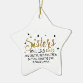 Zuster Kerstversiering Keramisch Ornament (Links)