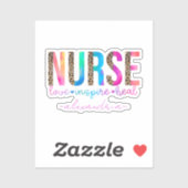 Zuster - Liefde, Inspire, Heal Sticker (Vel)