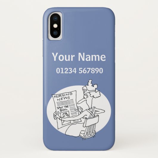 Zuster - Medical Theme Cartoon Case-Mate iPhone Case (Achterkant)