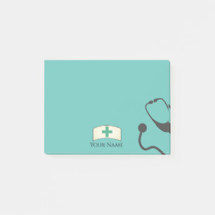 Zuster medisch-gepersonaliseerd ticky post-it® notes