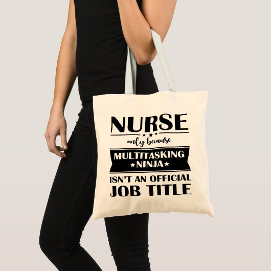 Zuster, Multitasking Ninja Tote Bag (Voorkant (product))