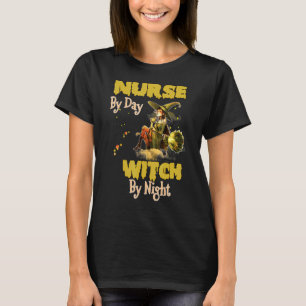 Zuster per dag heks door acht Mannen vrouwen Hallo T-shirt