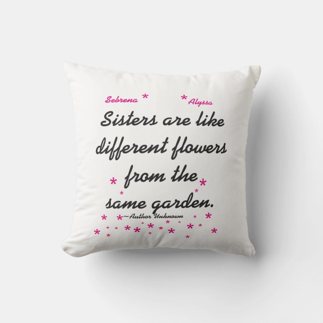 Zuster Pillow Kussen (Voorkant)