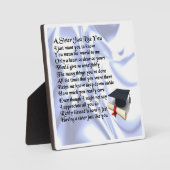 Zuster Poem Plaque - Ontwerp van Afstuderen Fotoplaat (Voorkant)