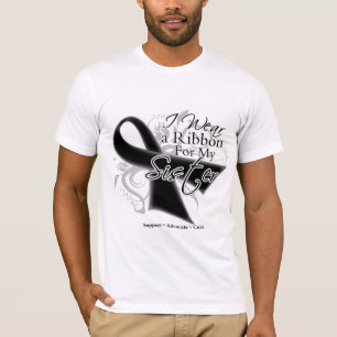 Zuster Ribbon - Melanoma huidkanker T-shirt