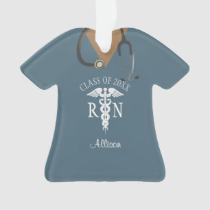 Zuster RN Afstuderen klasse van medische uniforme Ornament