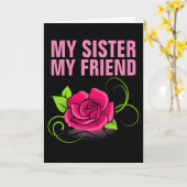 ZUSTER ROOS IK HOU VAN JE KAARTEN (Gele Bloem)