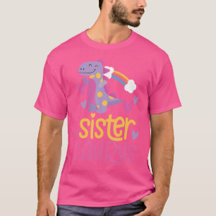 zuster saurus zuster saurus dinosaur voor kinderen t-shirt