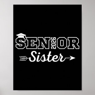 Zuster senior 2026 klas van 2026 senioren afstuder poster