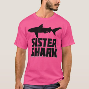 Zuster Shark Shirt Matching Family Tribe Dochter