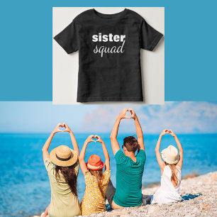 Zuster Squad Black Girl's T-Shirt