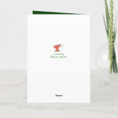 Zuster St. Patrick's Day Shamrock Otter Animal Kaart (Achterkant)