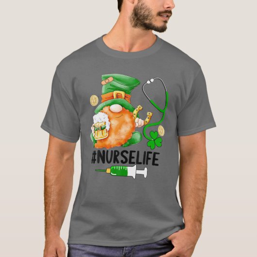 Zuster St Patrick's Day T-shirt (Voorkant)