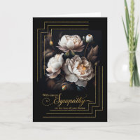 Zuster Sympathie Wit Magnolia Bloemen op Zwart