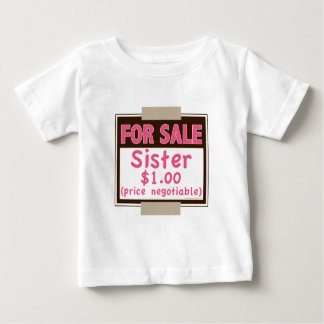 Zuster te koop Baby shirt