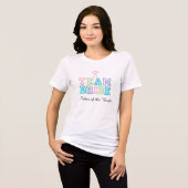 zuster | Team Bride Diamond Ring Tri-Blend Shirt (Voorkant volledig)