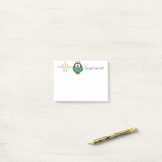 zuster uil post-it® notes (Op bureau)