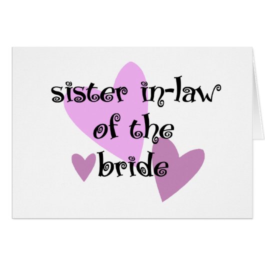 Zuster van de Bride (Voorkant Horizontaal)