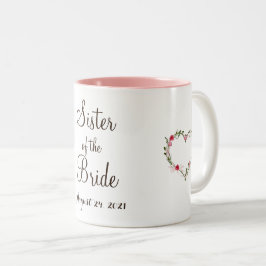 Zuster van de Bride cup Tweekleurige Koffiemok